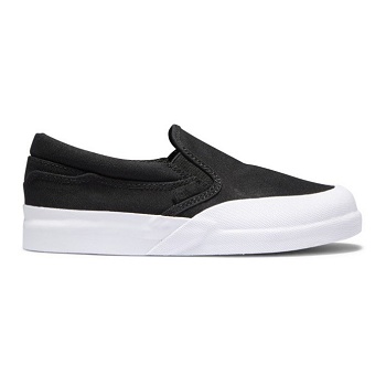 DC Infinite Cierne / Biele - Detske Slip On